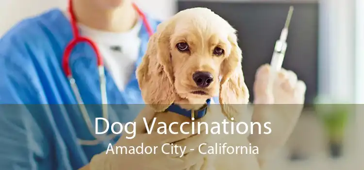 Dog Vaccinations Amador City - California