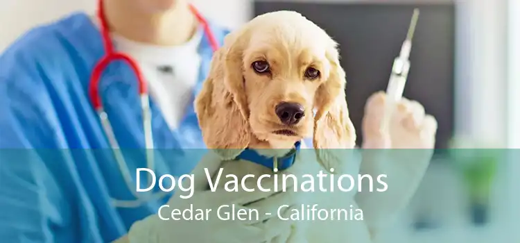 Dog Vaccinations Cedar Glen - California