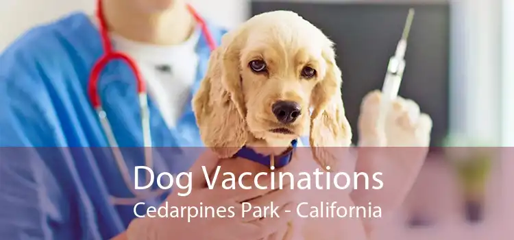 Dog Vaccinations Cedarpines Park - California