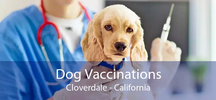 Dog Vaccinations Cloverdale - California