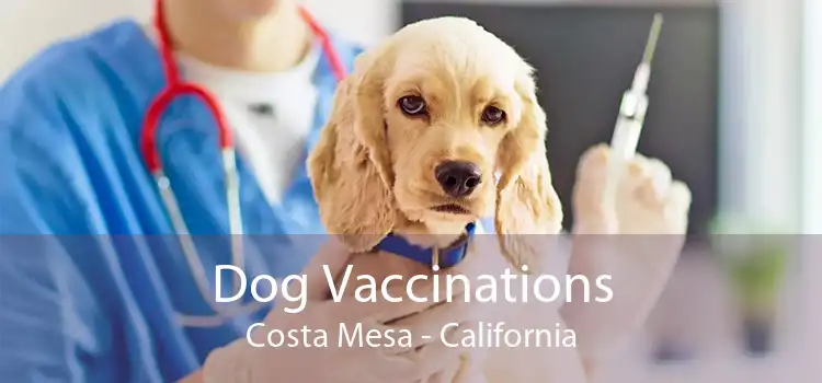 Dog Vaccinations Costa Mesa - California