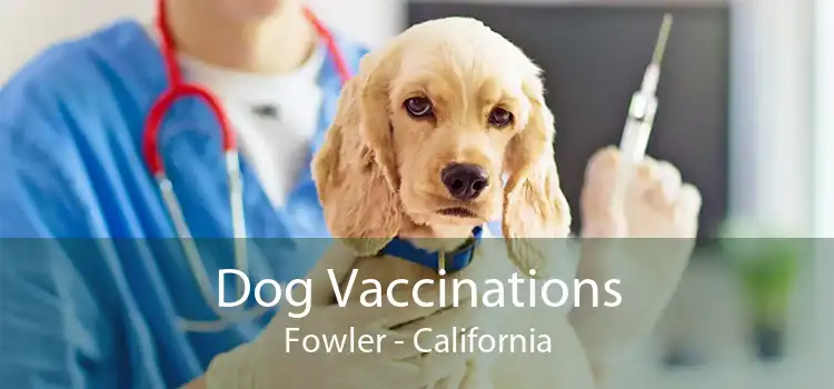 Dog Vaccinations Fowler - California