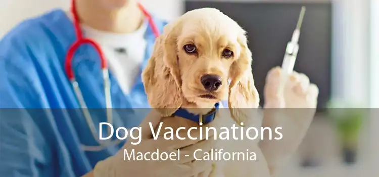 Dog Vaccinations Macdoel - California