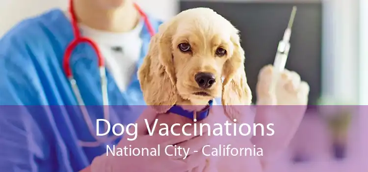 Dog Vaccinations National City - California