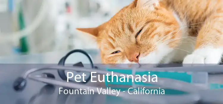 Pet Euthanasia Fountain Valley - California