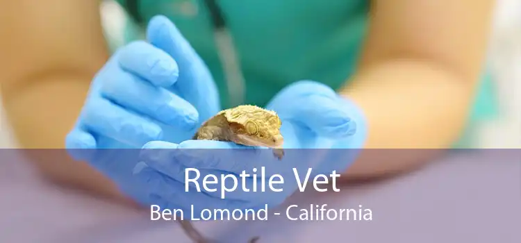 Reptile Vet Ben Lomond - California